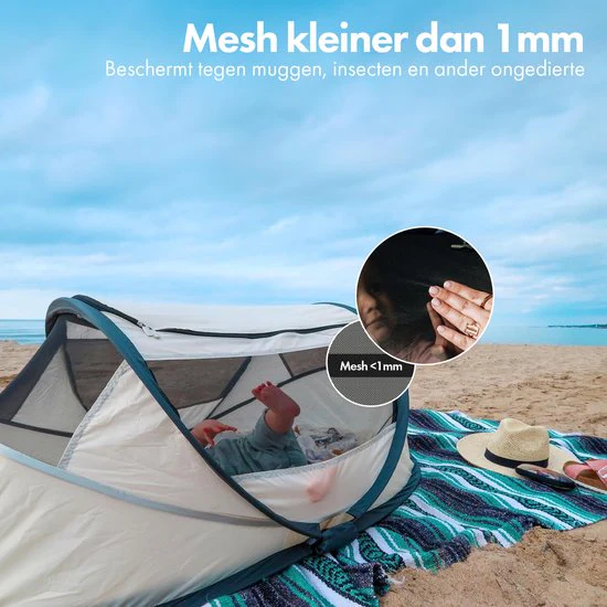 BabyBox baby tentje Campingbedje + matras - Ivory - Image 11