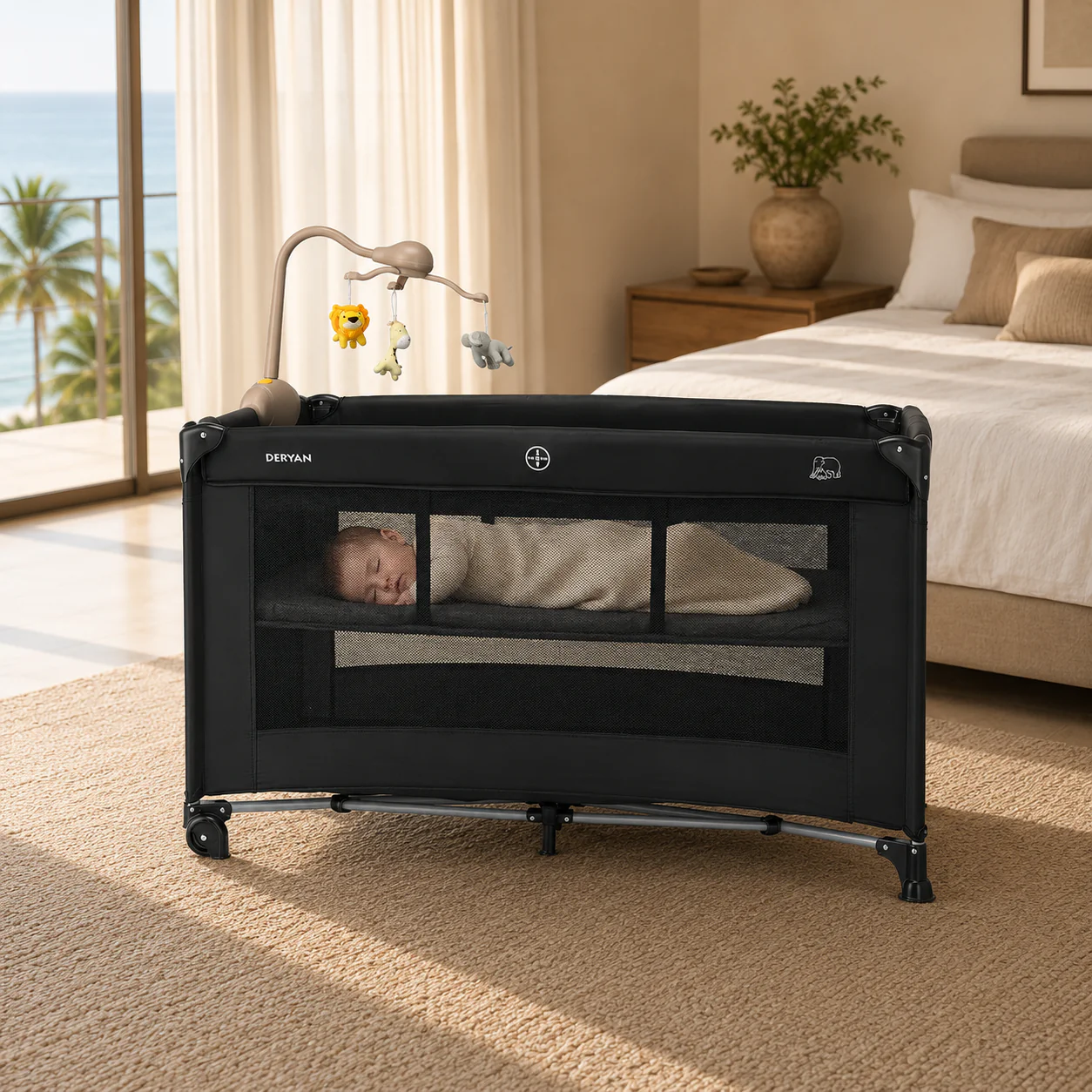 Believer Luxe Campingbed - Inclusief bodemverhoger - Zwart - Image 16