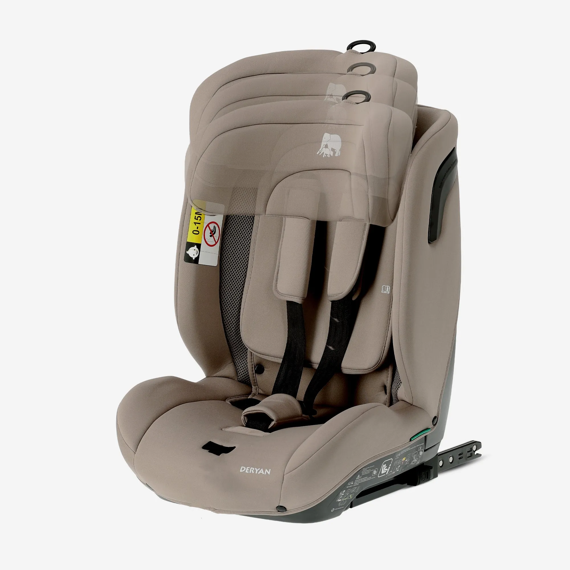 Carter Luxe i-Size/isofix Autostoel 76-150 cm - 9-36 kg - Truffle Nougat - Image 10