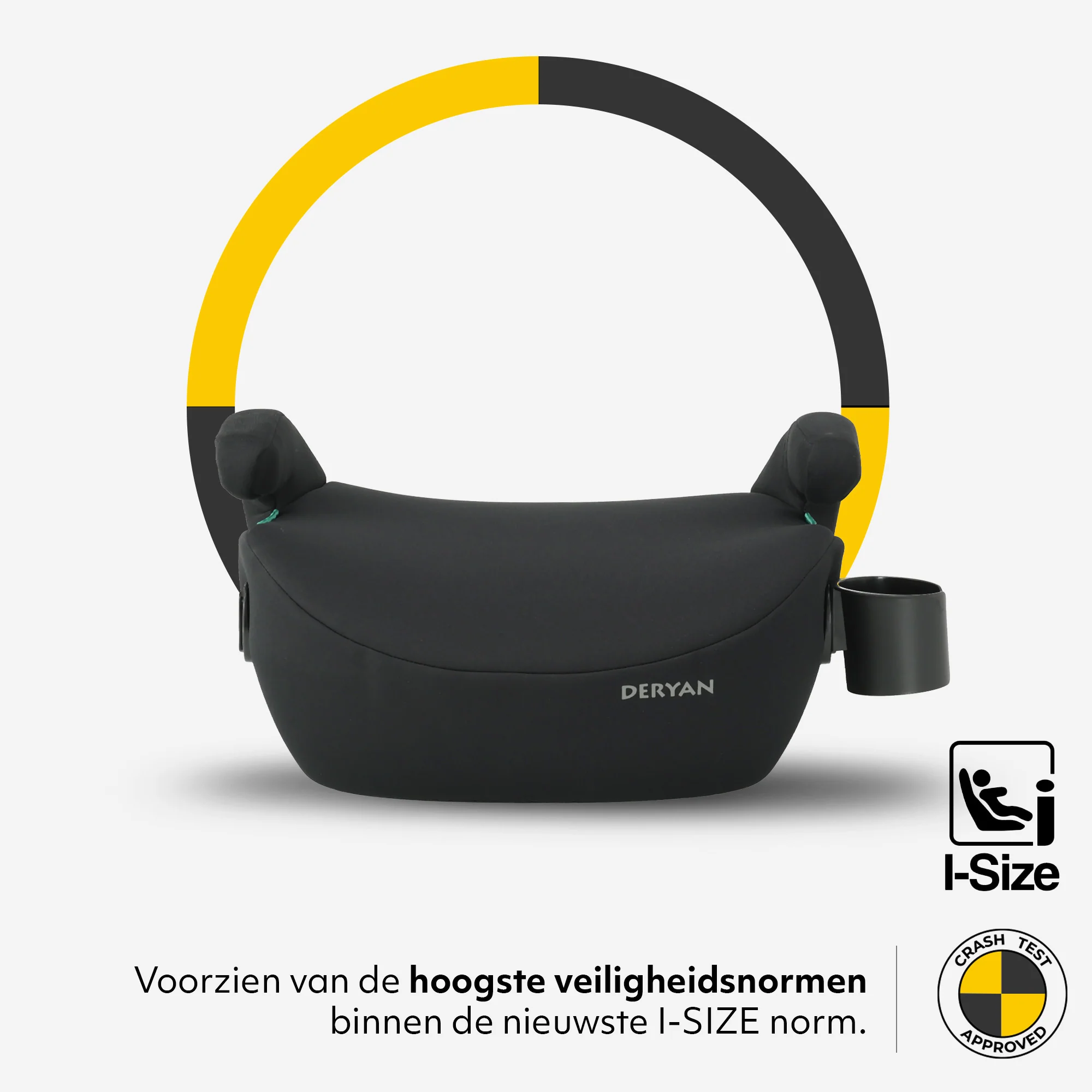 Cody i-Size zitverhoger Basic verstelbare autostoel - Image 3
