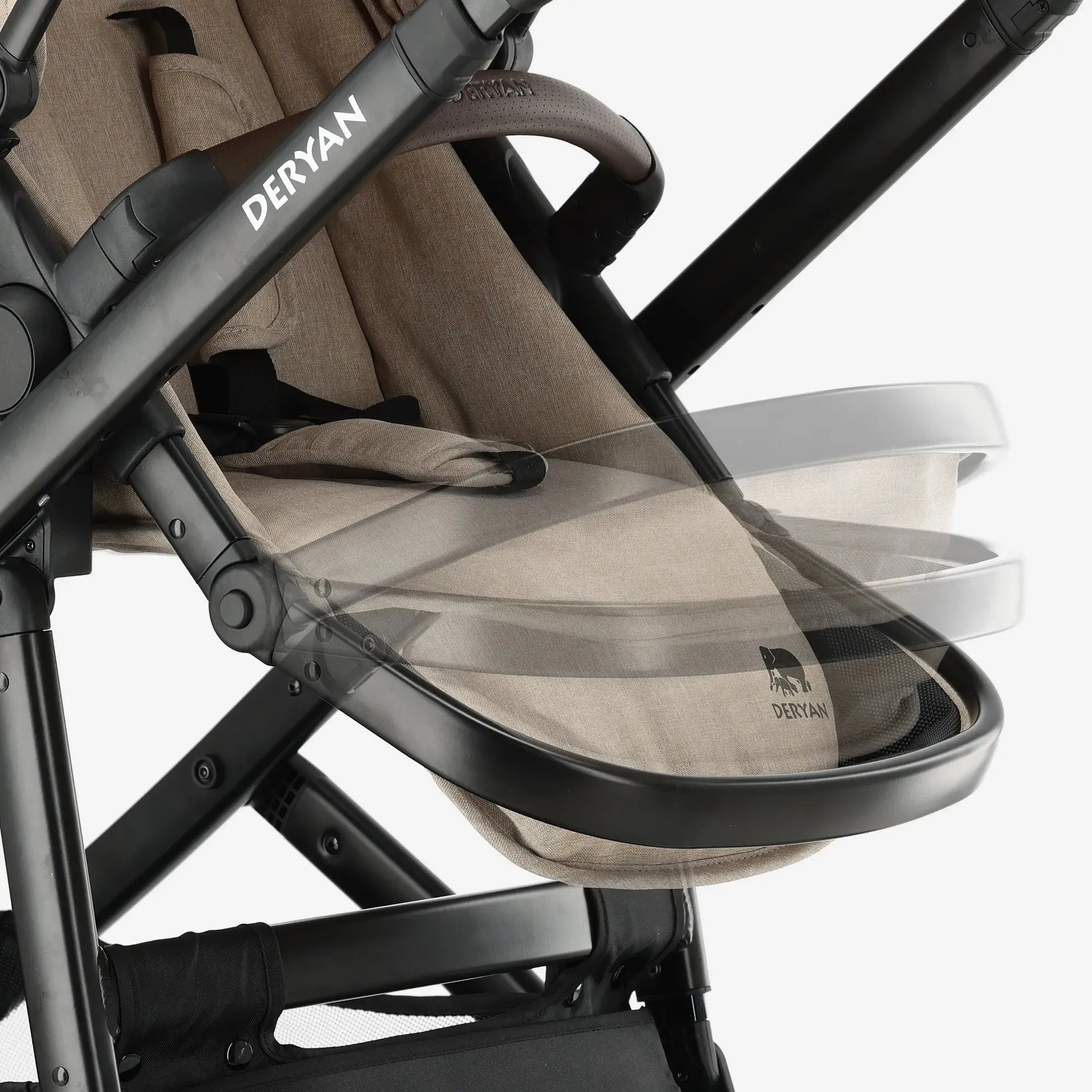 EVY V2 Duo Kinderwagen 2 in 1 Nougat - Image 12