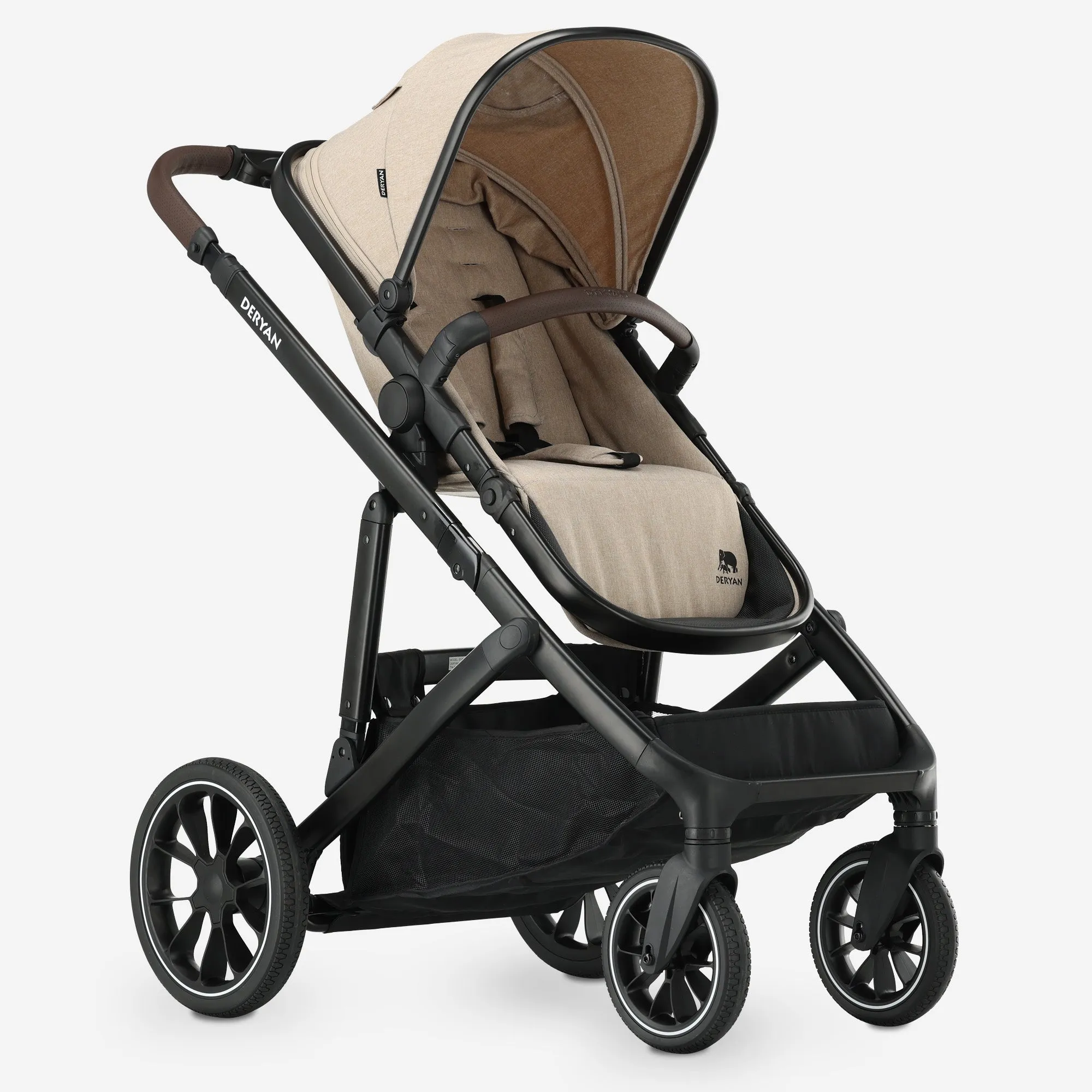 EVY V2 Duo Kinderwagen 2 in 1 Nougat - Image 8