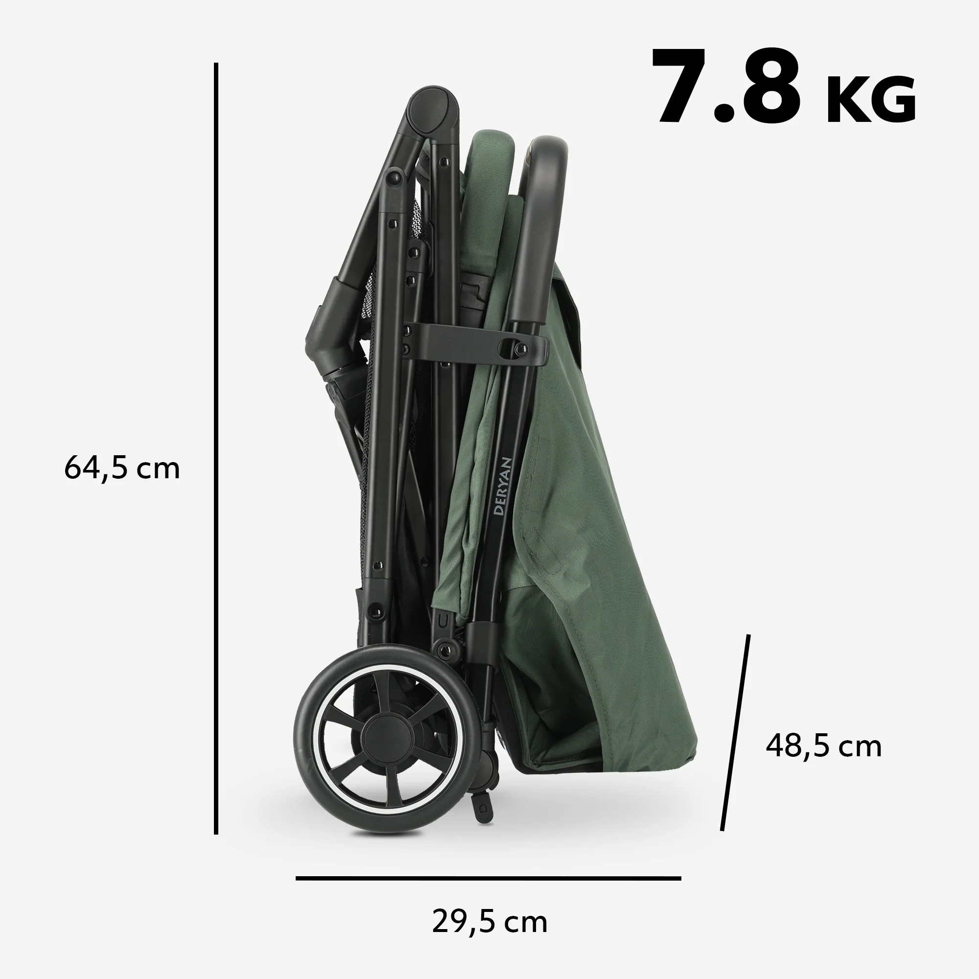 Luxe Easy Lichtgewicht Buggy - V2 - Green - Image 5