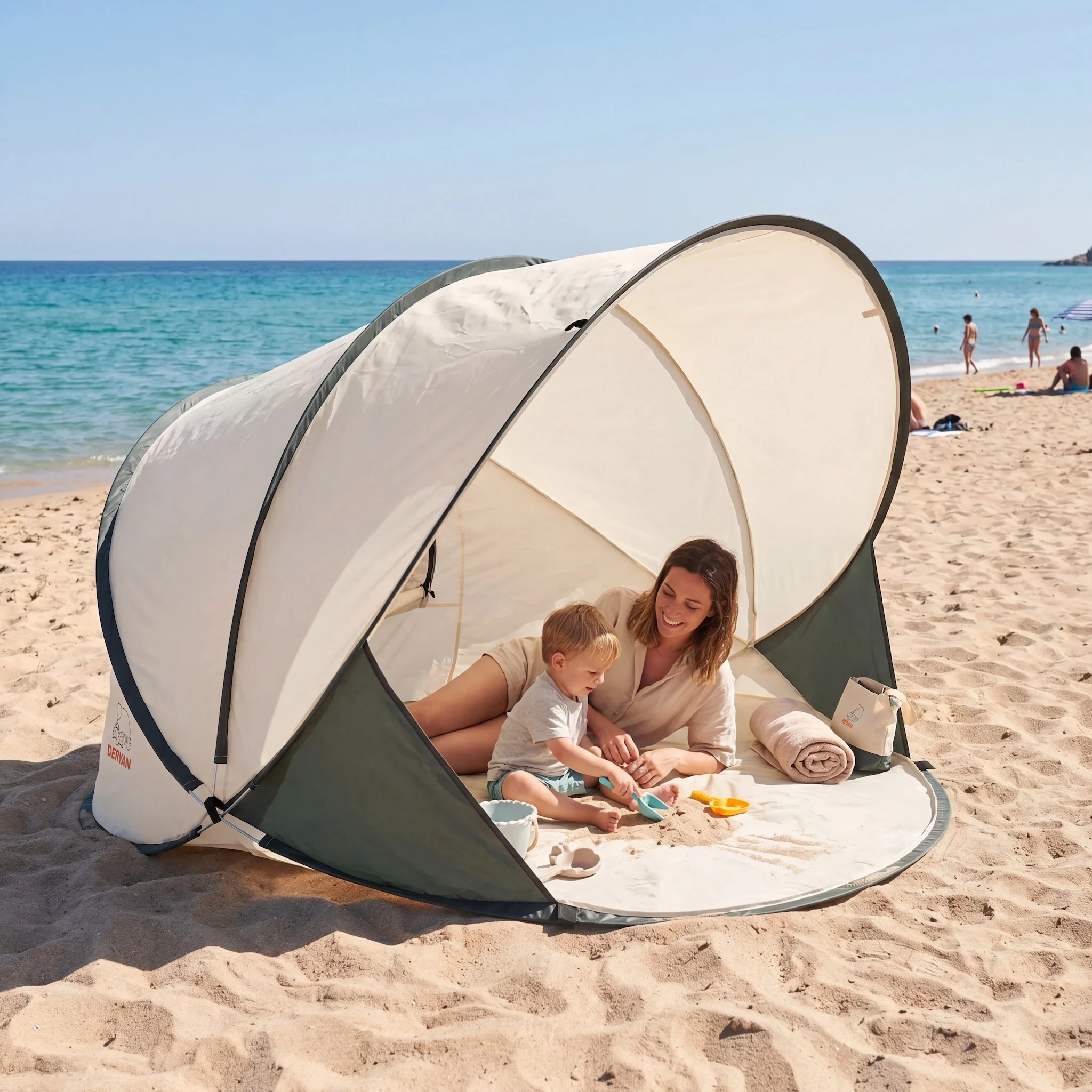 Strandtent XXL Cream - Image 2